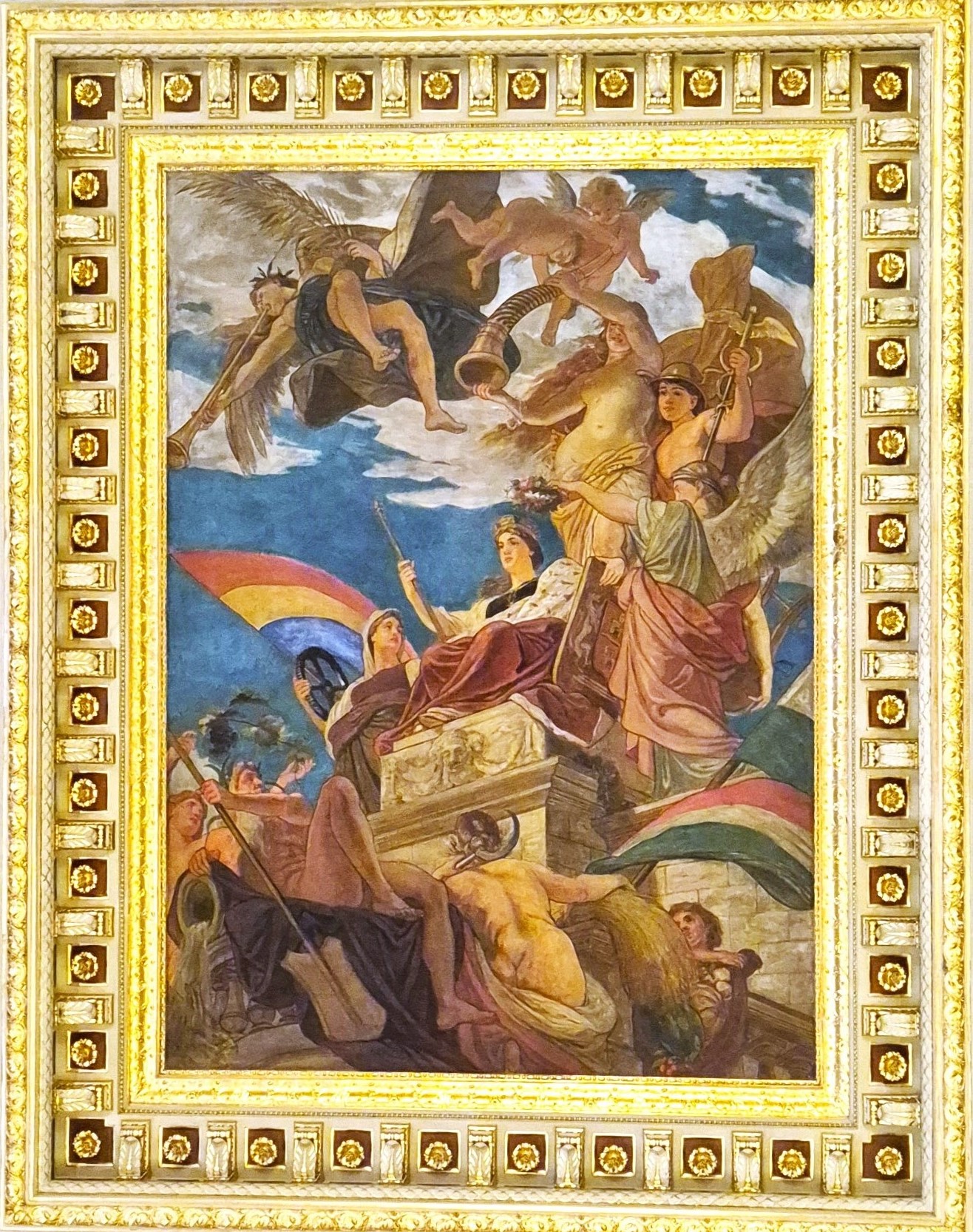 Lotz Károly freskója